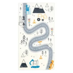 Spielteppich Auto - Dex Road Blau