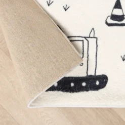 Spielteppich Auto - Dex Road Schwarz