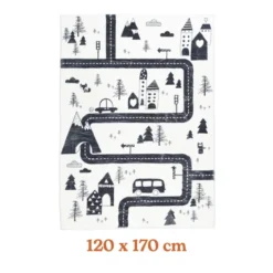 Spielteppich Auto - Dex Trail Schwarz