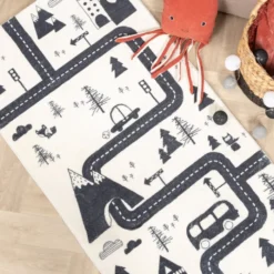 Spielteppich Auto - Dex Trail Schwarz