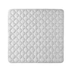 Spielteppich Baby Quadrat - Noa Grau - 127x127cm