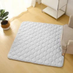 Spielteppich Baby Quadrat - Noa Grau - 127x127cm