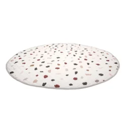 Spielteppich Baby Rund - Noa Konfetti Bunt - Ø 150cm