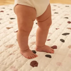 Spielteppich Baby Rund - Noa Konfetti Bunt - Ø 150cm
