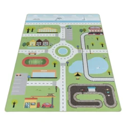 Spielteppich - Pleun Autobahn Grün
