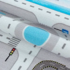 Spielteppich - Pleun Autobahn Grau
