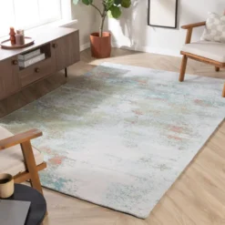 Teppich Abstrakt - Candice Mint