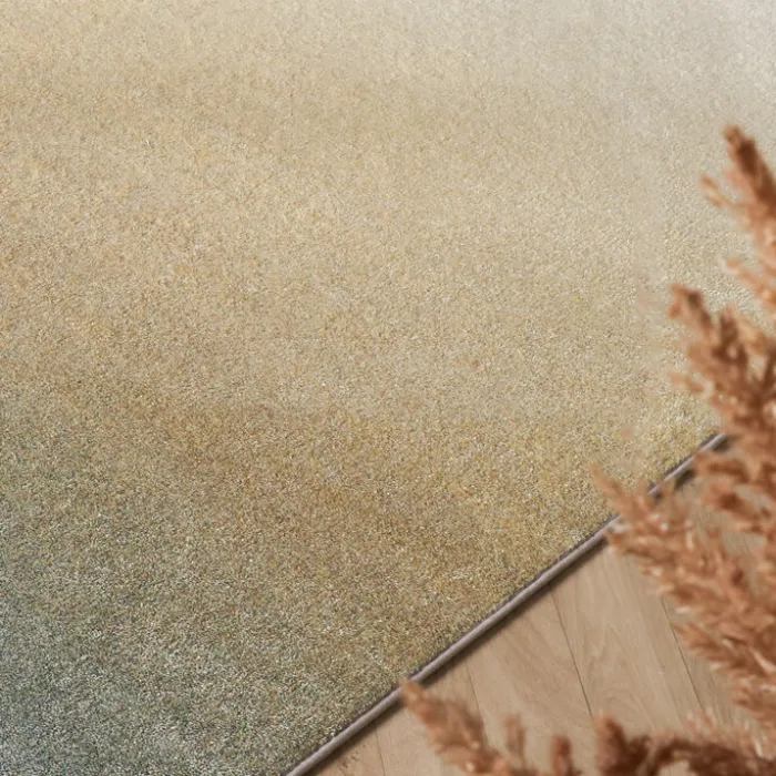Teppich Abstrakt - Mellow Blau Gelb