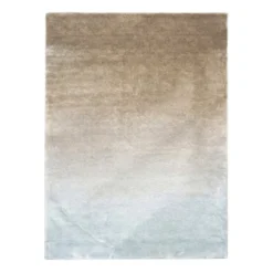 Teppich Abstrakt - Mellow Blau Taupe