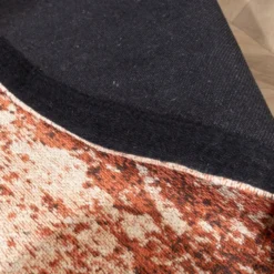 Teppich Abstrakt Rund - Candice Terracotta