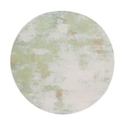 Teppich Abstrakt Rund - Candice Mint