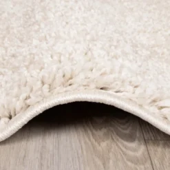 Teppich Hochflor - Lofty Creme Weiß