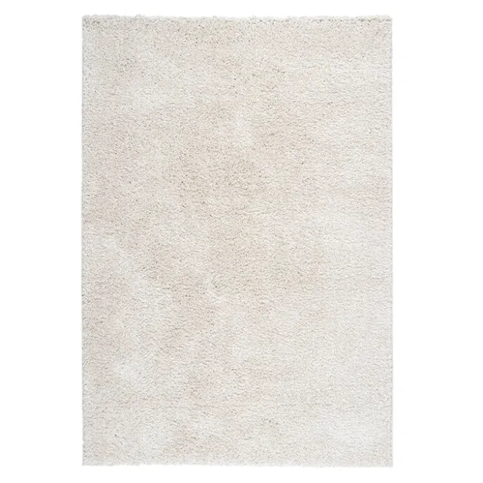 Teppich Hochflor - Lofty Creme Weiß