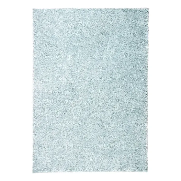 Teppich Hochflor - Lofty Hellblau Türkis