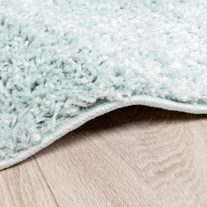 Teppich Hochflor - Lofty Hellblau Türkis