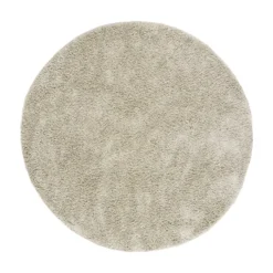 Teppich Hochflor Rund - Lofty Mint