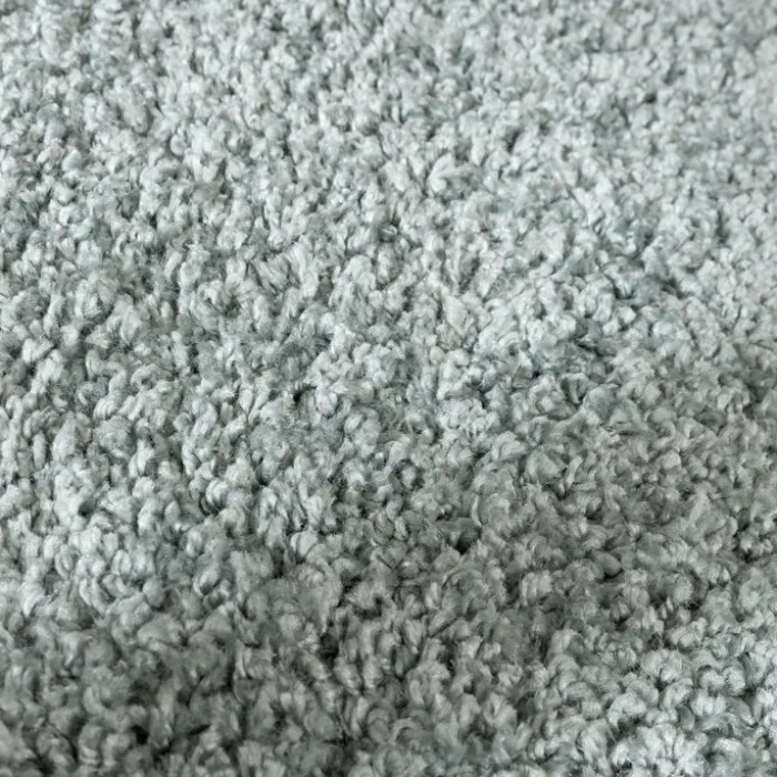 Teppich Hochflor Rund - Wish Blau Grün