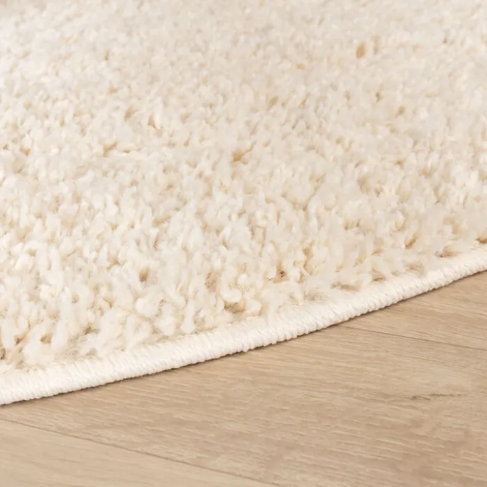 Teppich Hochflor Rund - Wish Creme