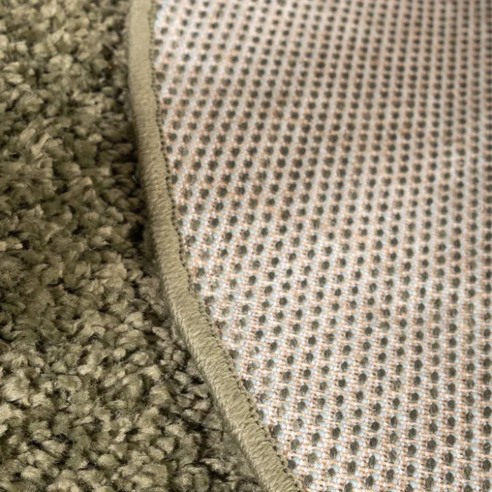 Teppich Hochflor Rund - Wish Grün