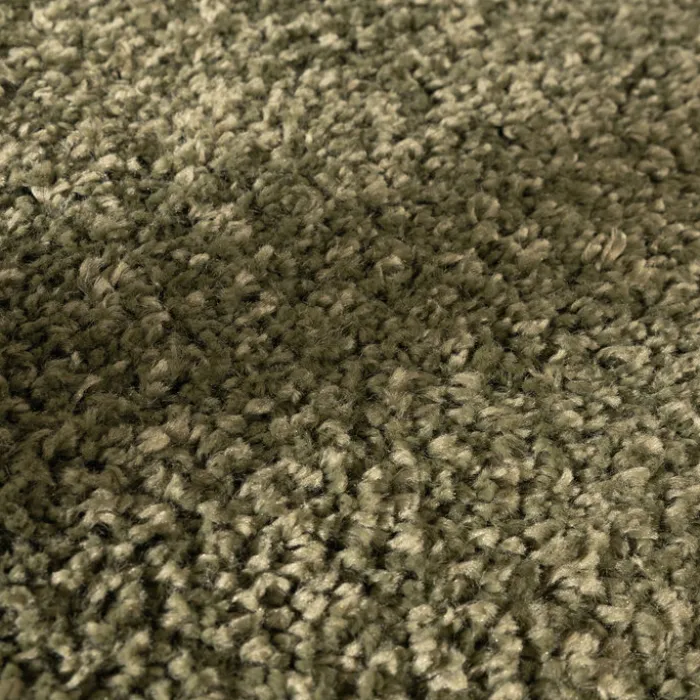 Teppich Hochflor Rund - Wish Grün