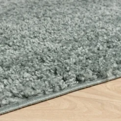 Teppich Hochflor - Wish Blau Grün