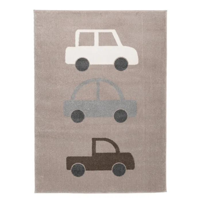 Teppich Kinderzimmer - Bowie Auto Taupe
