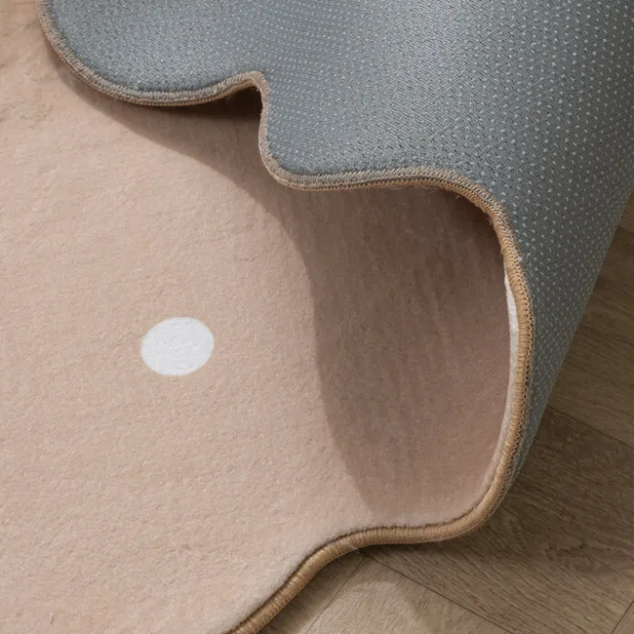 Teppich Kinderzimmer - Cloudy Dots Beige