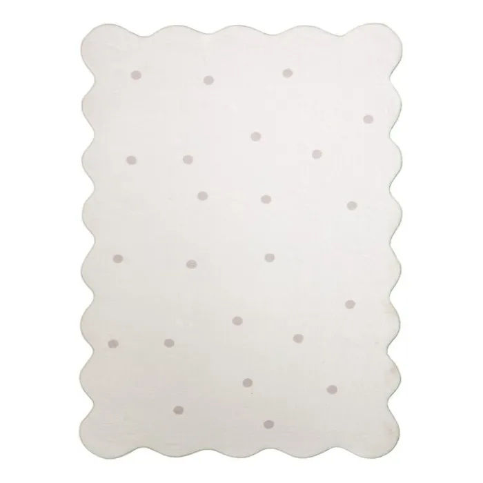 Teppich Kinderzimmer - Cloudy Dots Weiß