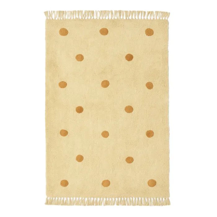 Teppich Kinderzimmer - Lou Dots Gelb