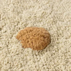Teppich Kinderzimmer Rund - Lou Dots Gelb