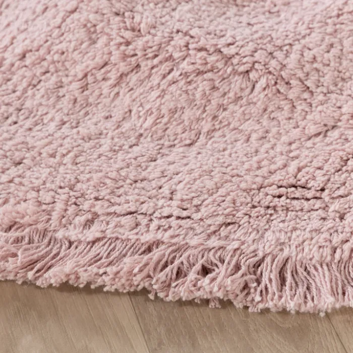 Teppich Kinderzimmer Rund - Lou Dots Lila