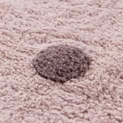 Teppich Kinderzimmer Rund - Lou Dots Lila