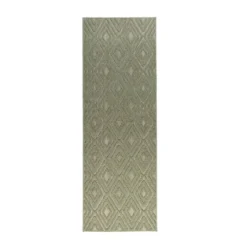 Teppich Läufer - Hidde 3D Diamond Grün