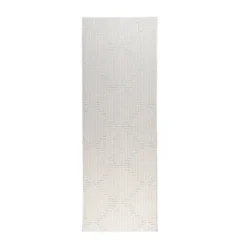Teppich Läufer - Hidde 3D Lines Weiß