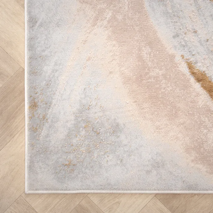 Teppich Modern - Leonore Cotto Creme Braun