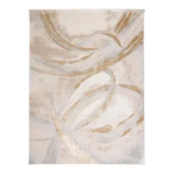 Teppich Modern - Leonore Cotto Creme Braun