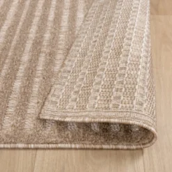 Teppich Modern - Nori Curves Taupe