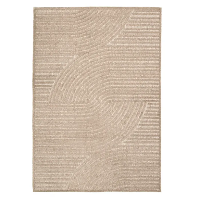 Teppich Modern - Nori Curves Taupe