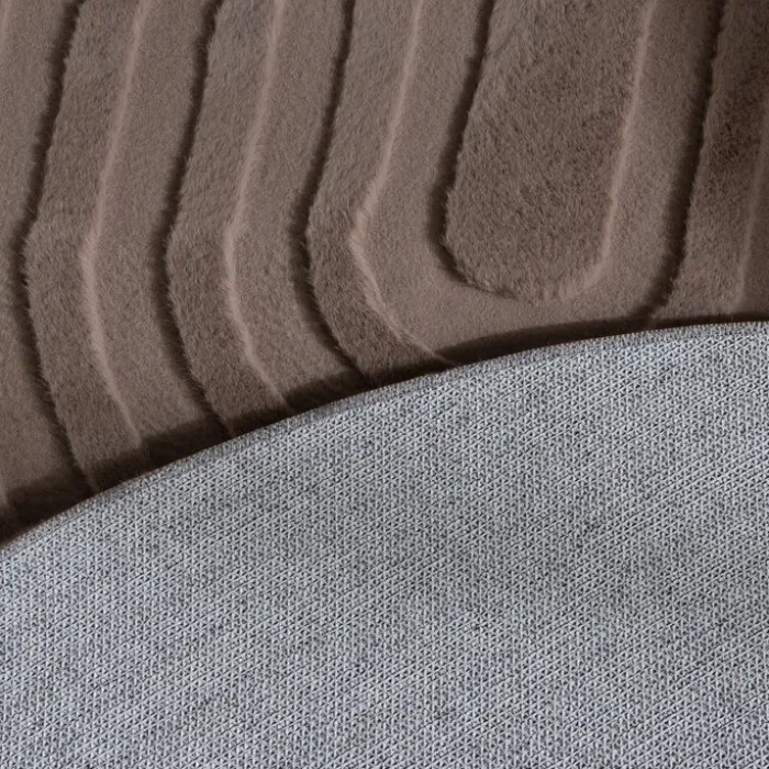 Teppich Organisch - Flowy Arch Taupe