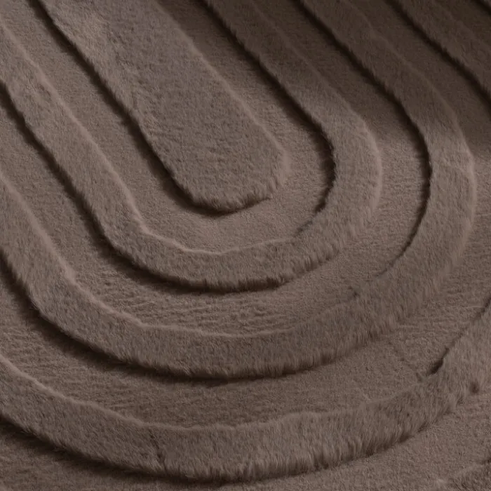 Teppich Organisch - Flowy Arch Taupe