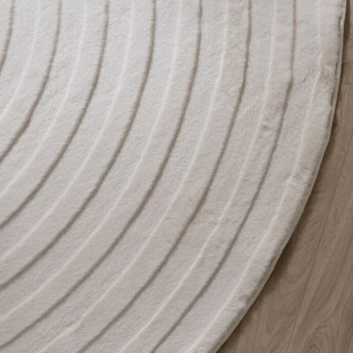 Teppich Organisch - Flowy Arch Creme