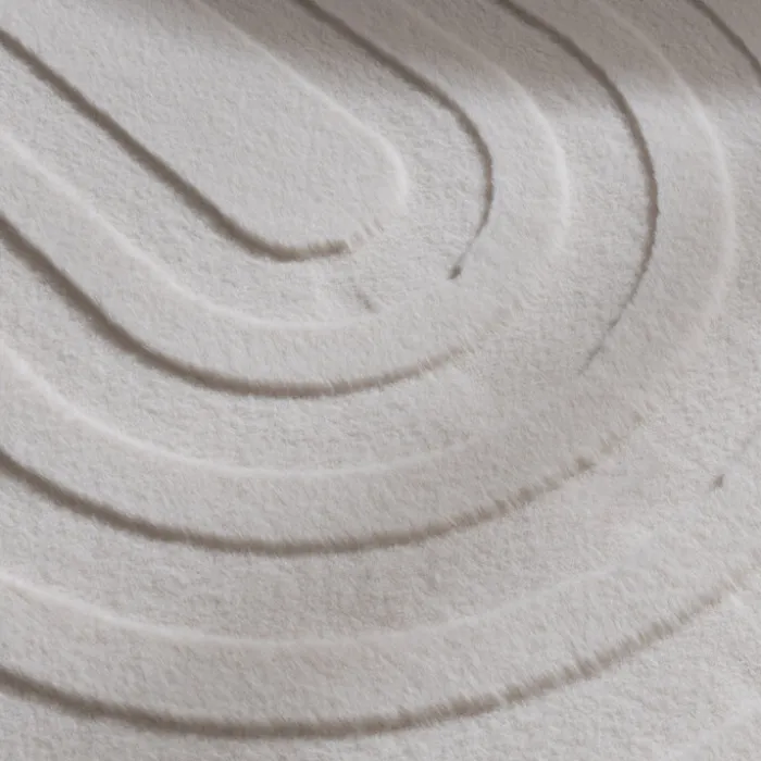 Teppich Organisch - Flowy Arch Creme