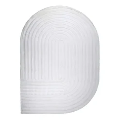 Teppich Organisch - Flowy Arch Creme