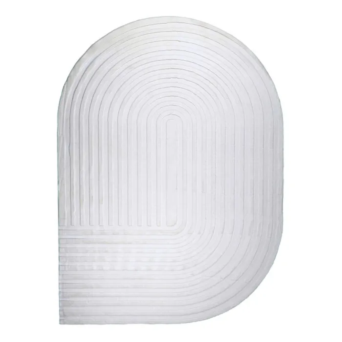 Teppich Organisch - Flowy Arch Creme