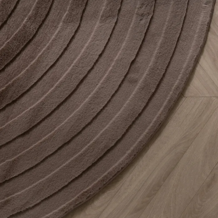 Teppich Organisch - Flowy Lines Taupe