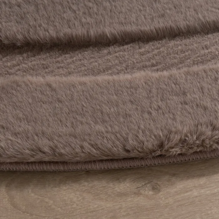 Teppich Organisch - Flowy Wavy Taupe