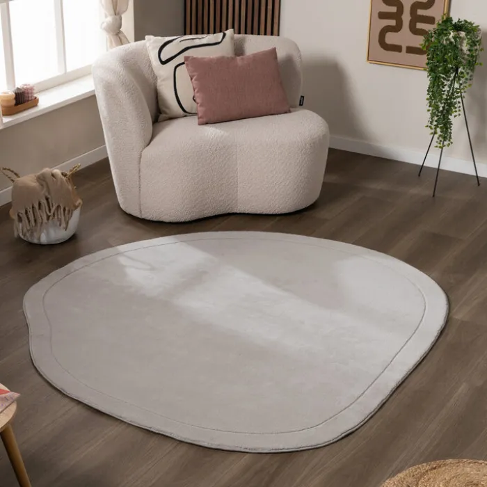 Teppich Organisch - Halo Stone Grau