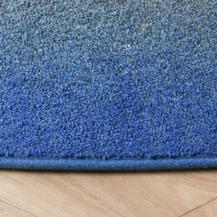 Teppich Organisch - Mellow Blau Gelb