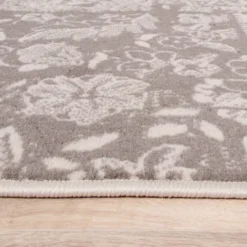 Teppich Patchwork - Miracle Grau Braun - 70x140cm