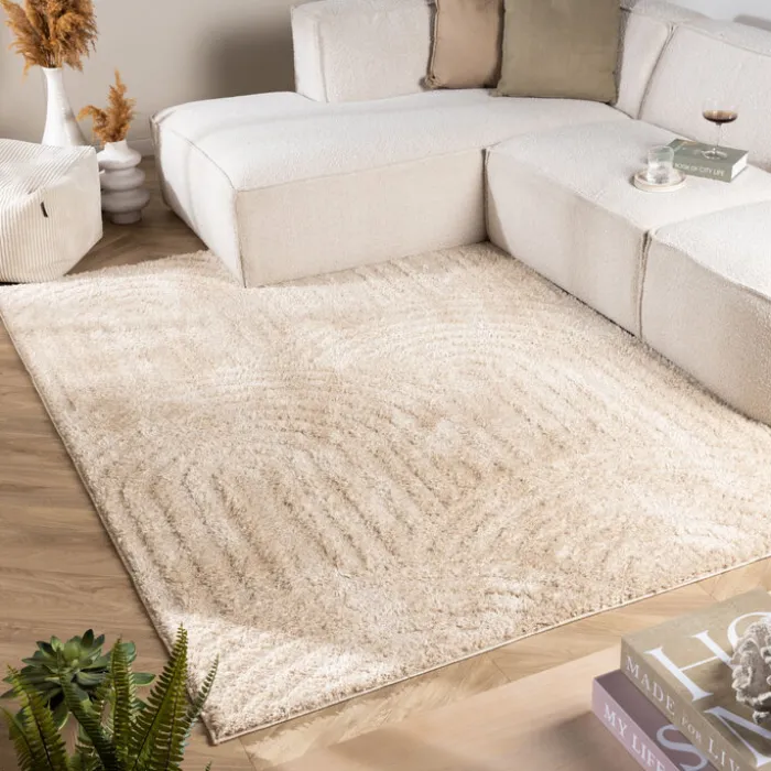 Teppich Skandinavisch - Lova Arches Beige
